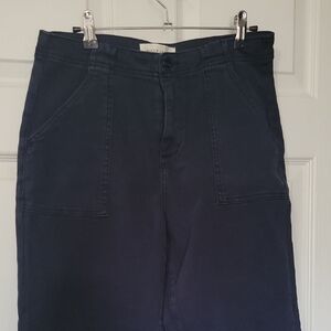 Risen Navy Blue High-Waisted Pants 9/29. NWT